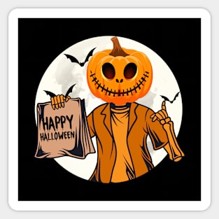 Happy Halloween Day 2021 Costume Gift For Pumpkin Halloween Lover Halloween Eve Celebration Sticker